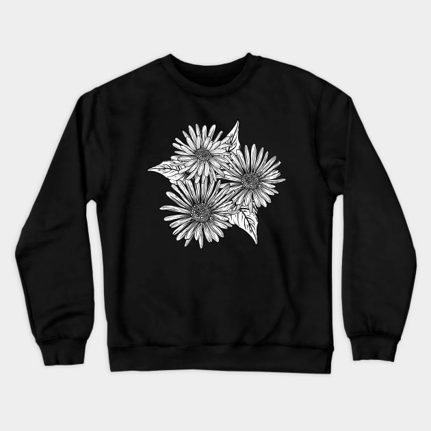 Vintage Flowers Crewneck Sweatshirt by SWON Design